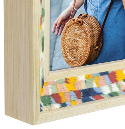 Ramka na zdjęcie 10x15 Boho wielokolorowa Modern