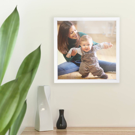 Ramka na zdjęcie 40x40 biała Multi-Swing nowoczesna MDF